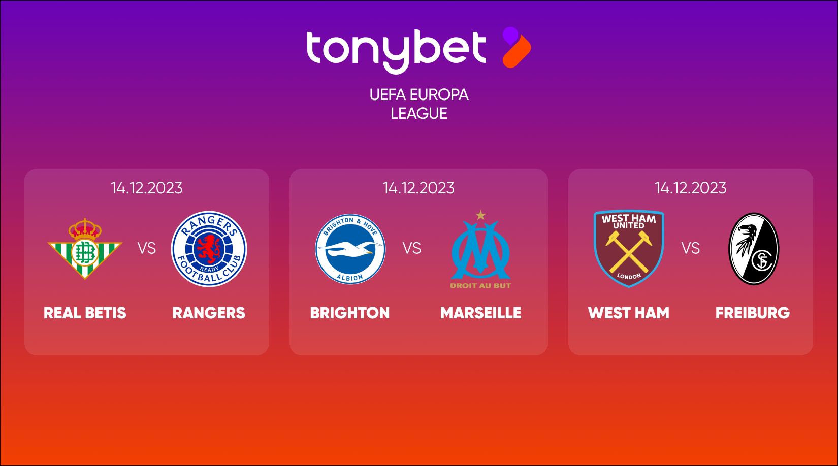 UEFA Europa League Matchday 6 Predictions. 14/12/23