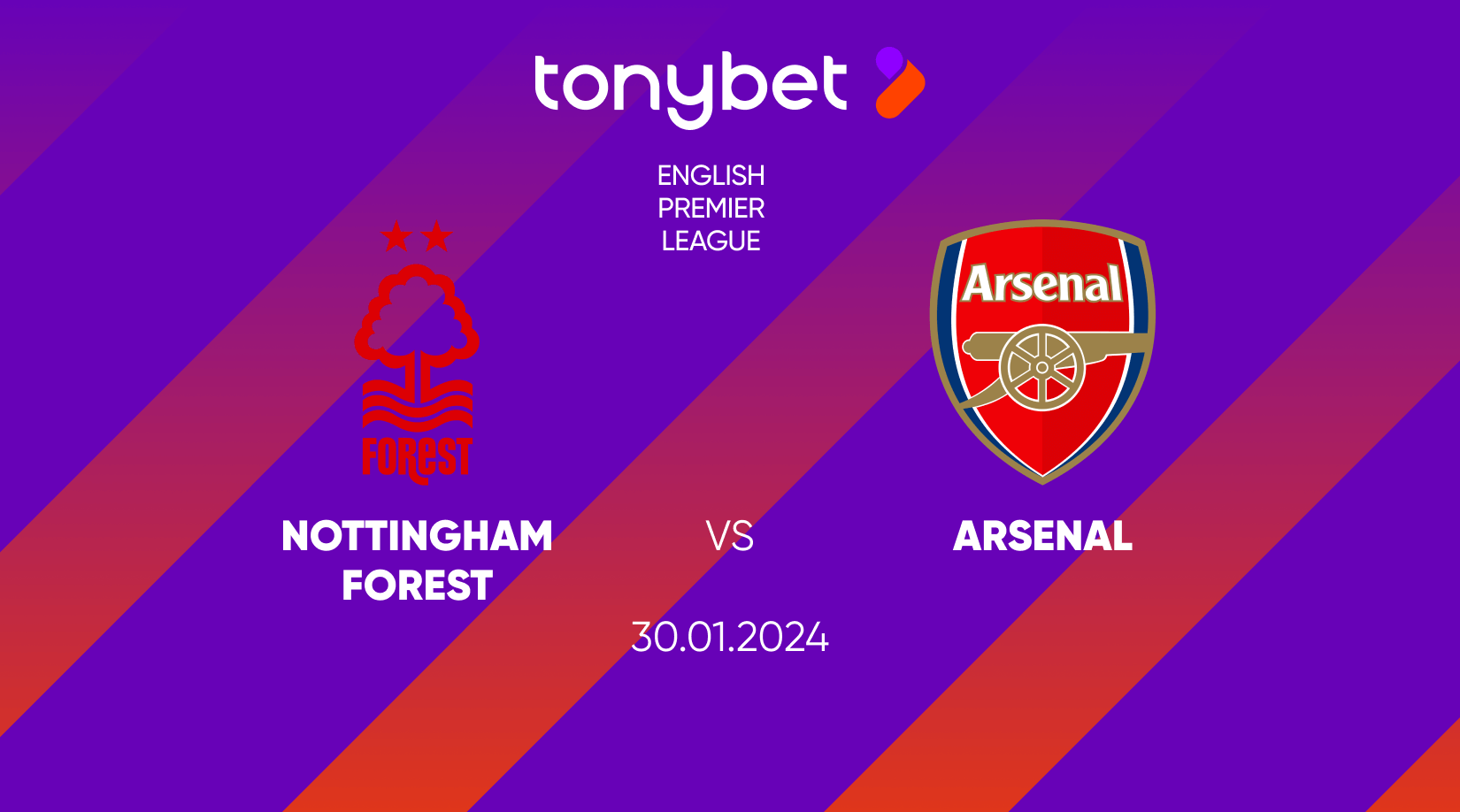 Nottingham Forest vs Arsenal Prediction, Odds and Betting Tips 30/01/2024