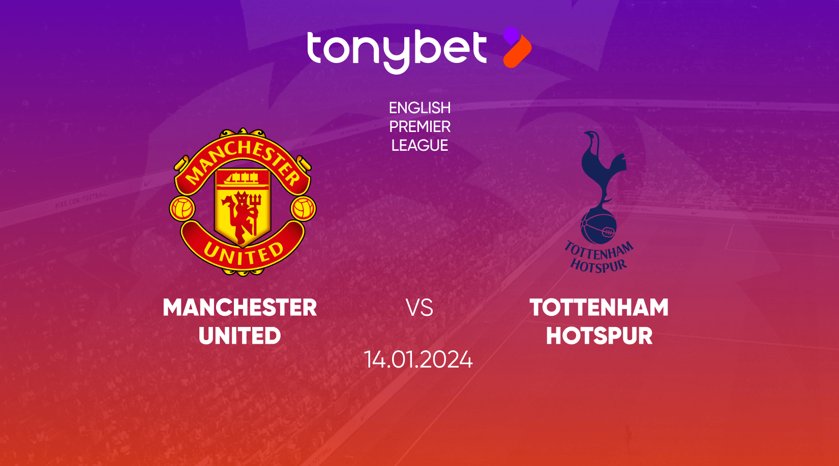 Manchester United vs Tottenham Hotspur Prediction, Odds and Betting Tips 14/01/2024