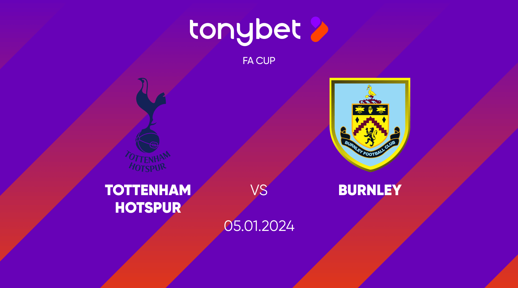 Tottenham Hotspur vs Burnley, Odds and Betting Tips 05/01/2024