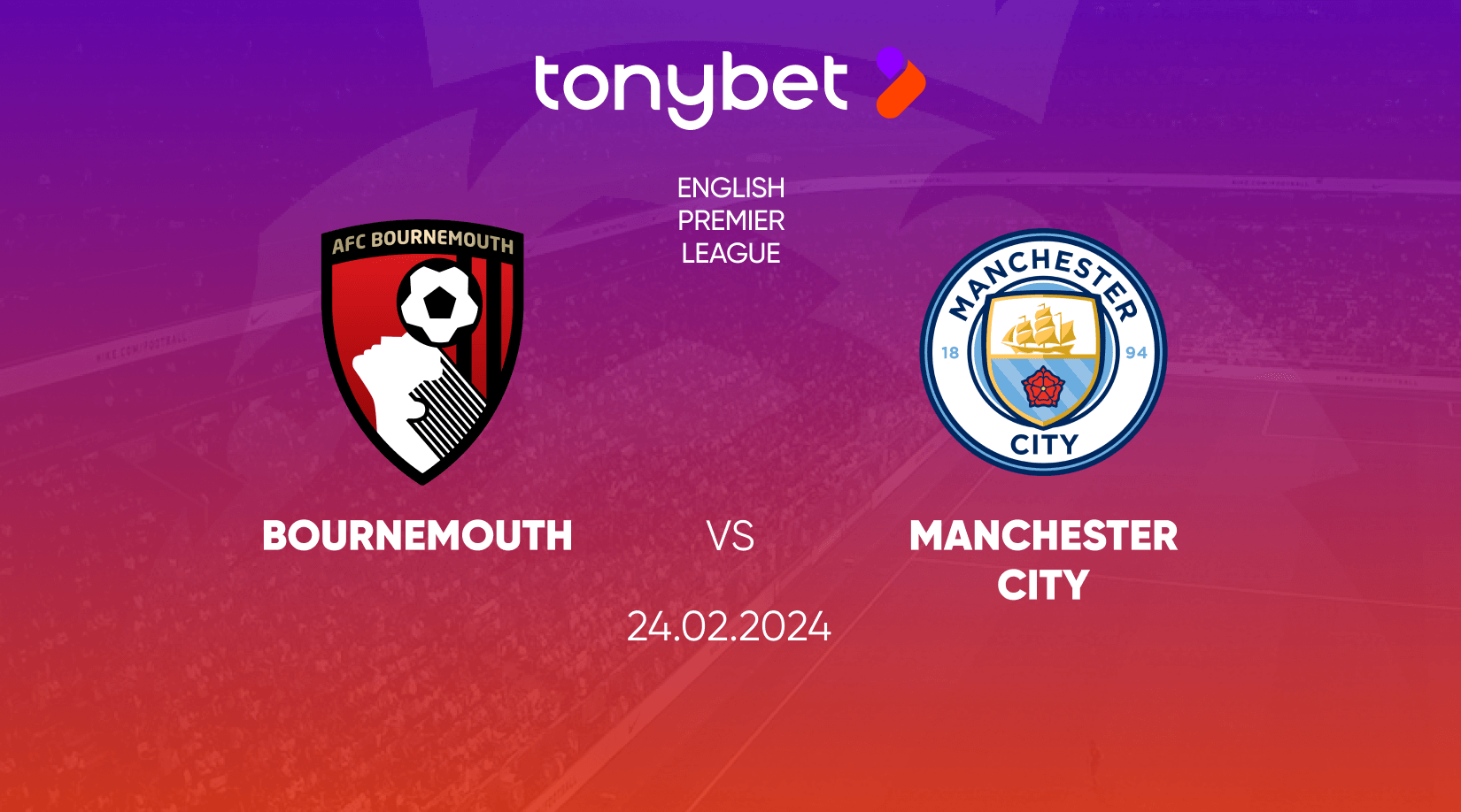 Bournemouth vs Manchester City Prediction, Odds and Betting Tips 24/02/2024