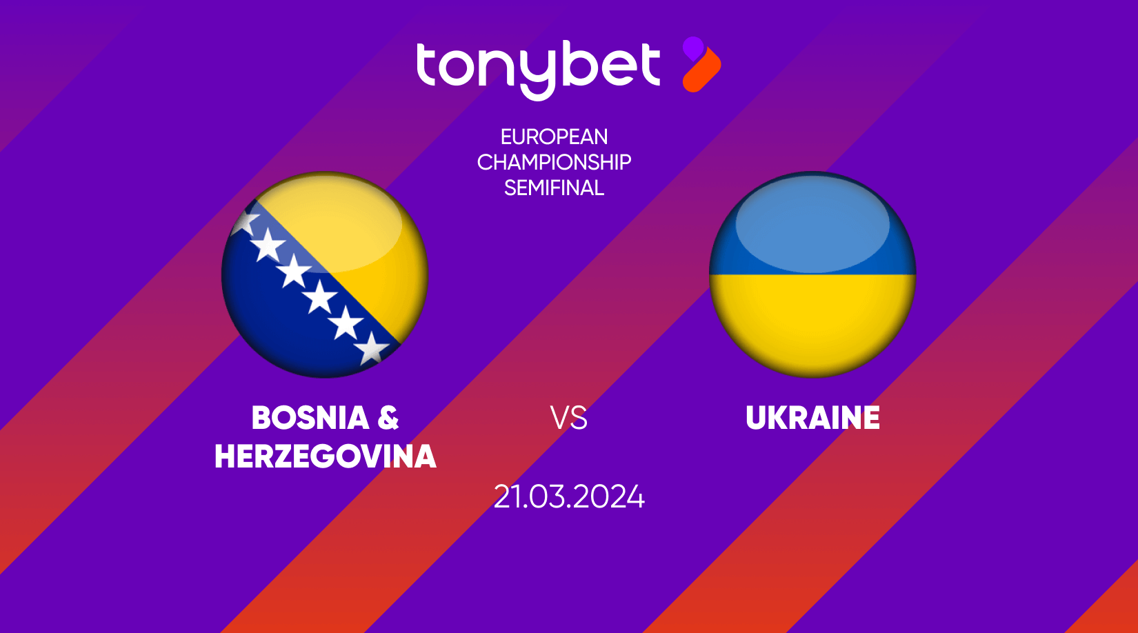 Bosnia & Herzegovina vs Ukraine Prediction, Odds and Betting Tips 21/03/2024