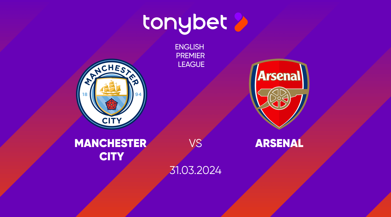 Manchester City vs Arsenal Prediction, Odds and Betting Tips 31/03/2024