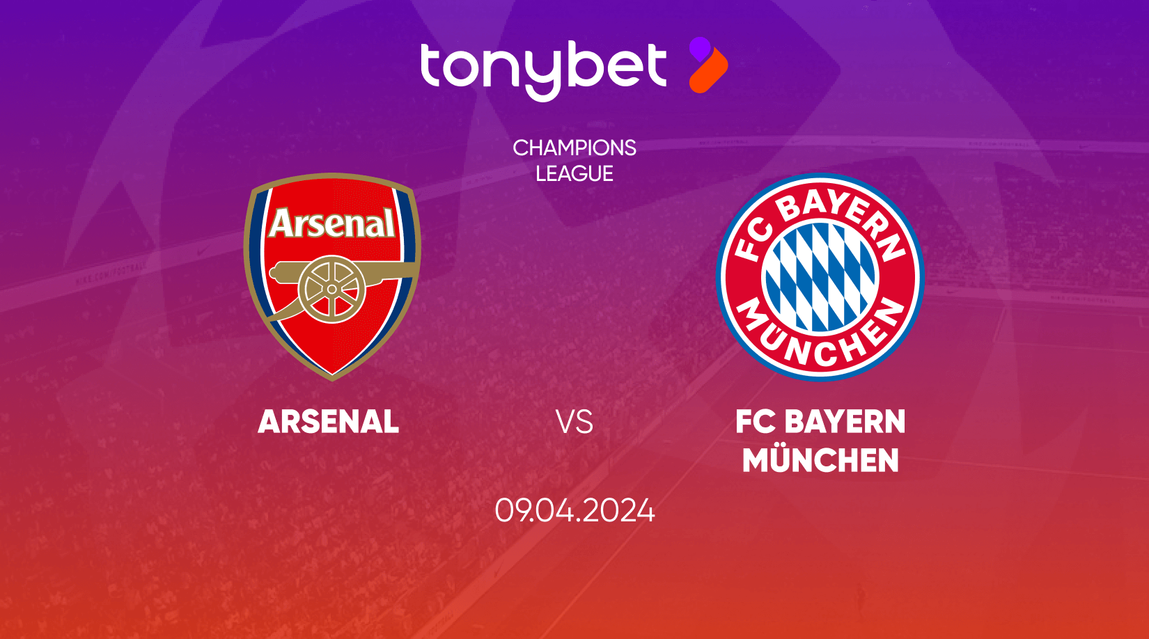 Arsenal FC vs Bayern Munich, Prediction, Odds and Betting Tips 09/04/2024