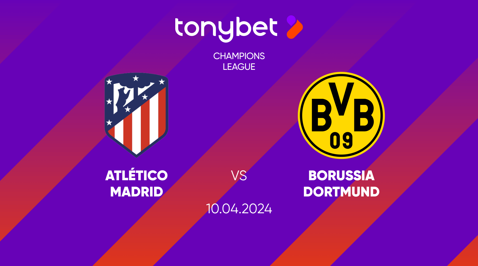 Atlético de Madrid vs Borussia Dortmund, Prediction, Odds and Betting Tips 10/04/2024