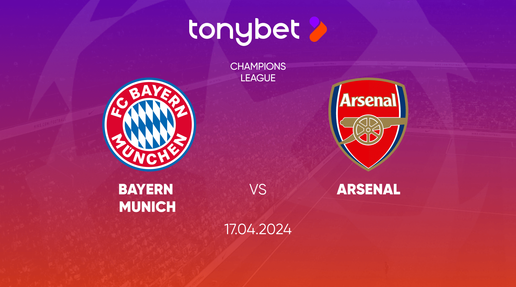 Bayern Munich vs Arsenal, Prediction, Odds and Betting Tips 17/04/2024