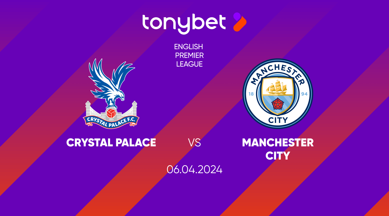 Crystal Palace vs Manchester City Prediction, Odds and Betting Tips 06/04/2024