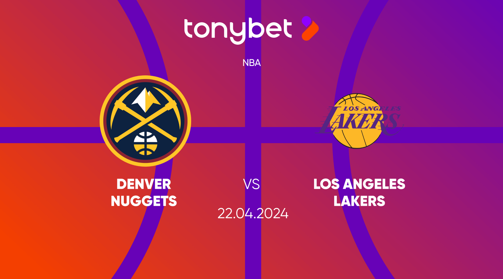 Denver Nuggets vs Los Angeles Lakers Prediction, Odds & Tips 22/04/24