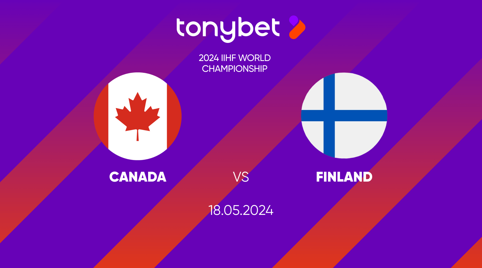Canada vs Finland Prediction, Odds 18/05/24