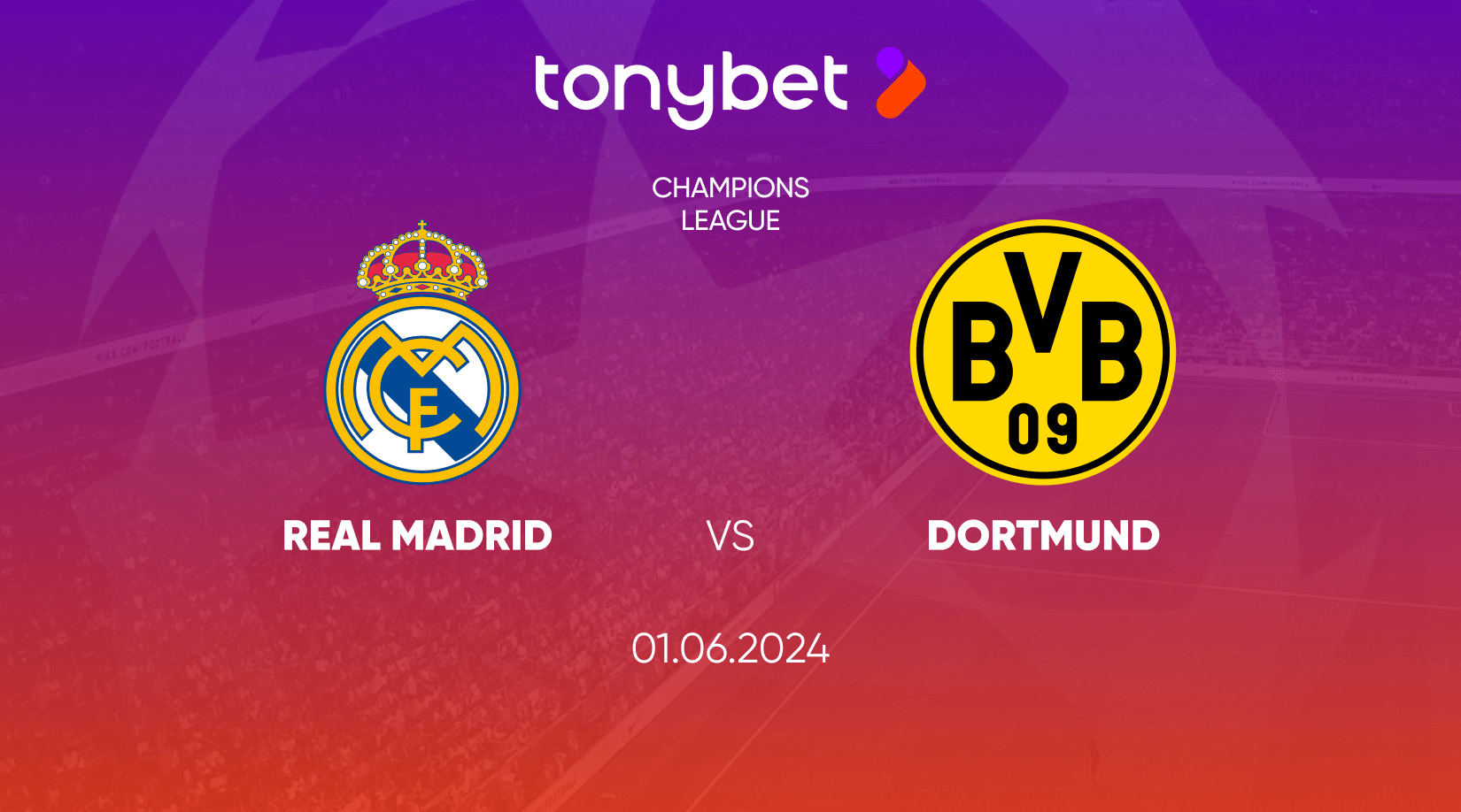 Borussia Dortmund vs Real Madrid Prediction, Odds and Betting Tips 01/06/2024