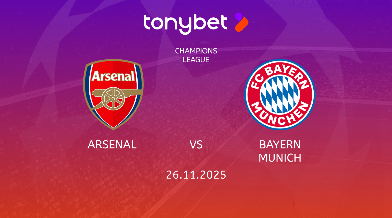 Arsenal vs Bayern Munich Preview, Team News and Lineups 26.11.2025