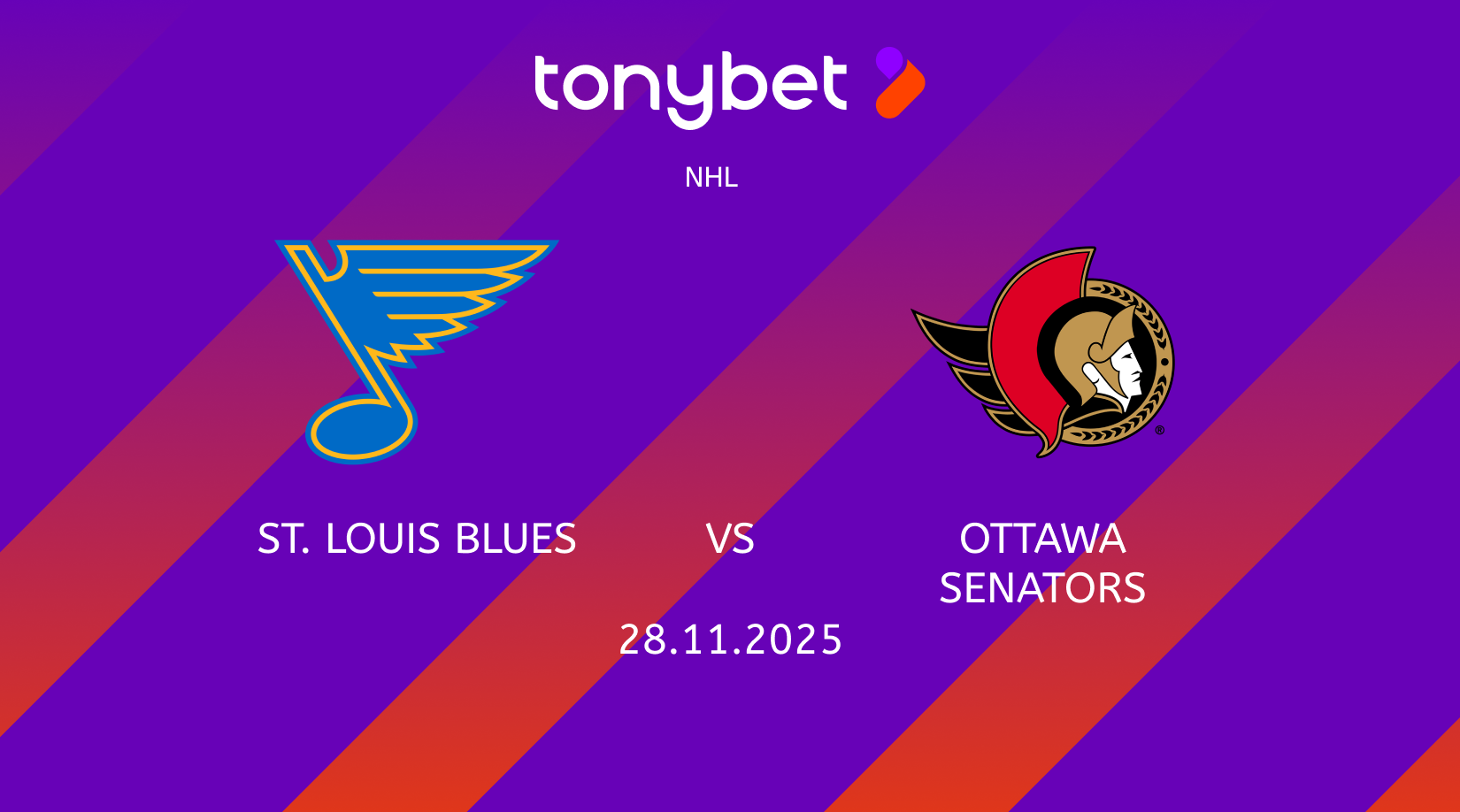 St. Louis Blues vs Ottawa Senators Prediction: Moneyline, Props & SGP (Nov 28)