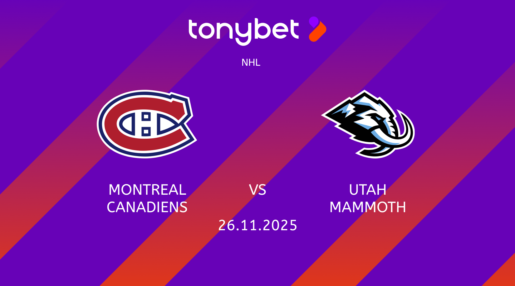 Montreal Canadiens vs Utah Mammoth Prediction: Moneyline, Props & SGP. 26.11.2025