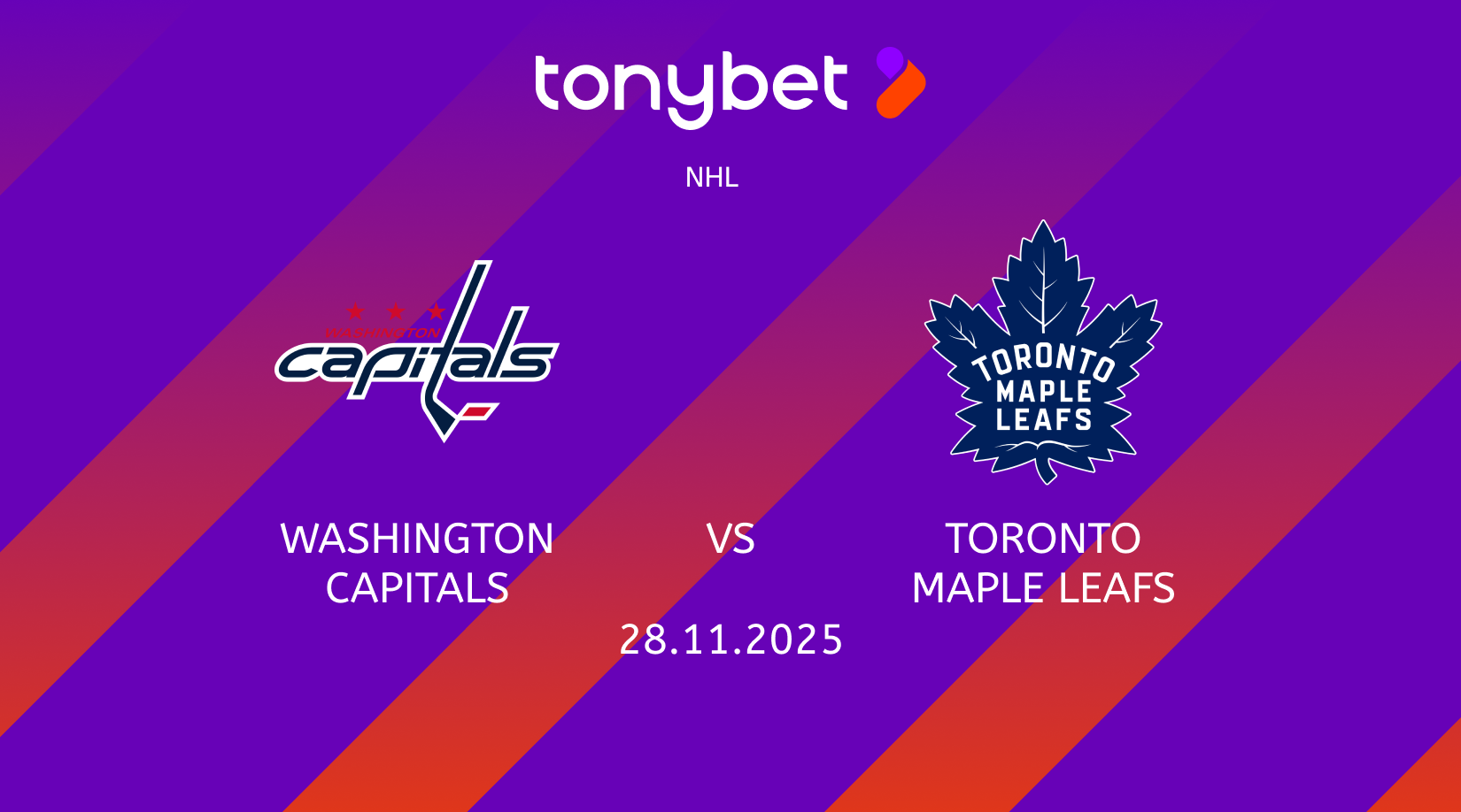 Washington Capitals vs Toronto Maple Leafs Prediction: Moneyline, Props & SGP (Nov 28)