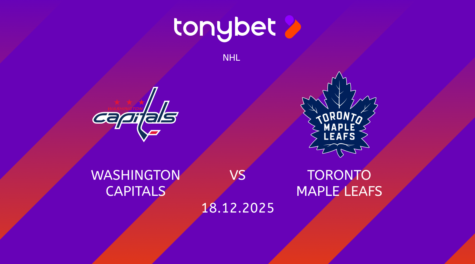 Washington Capitals vs Toronto Maple Leafs Prediction: Moneyline, Props & SGP (Dec 18)