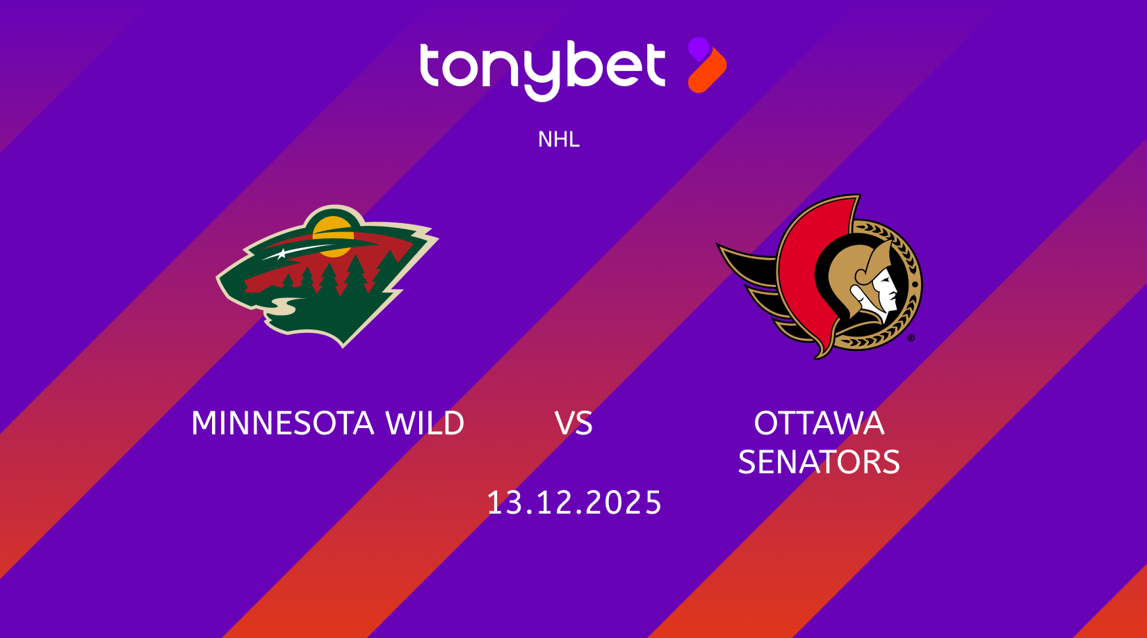Minnesota Wild vs Ottawa Senators Prediction: Moneyline, Props & SGP (Dec 13)