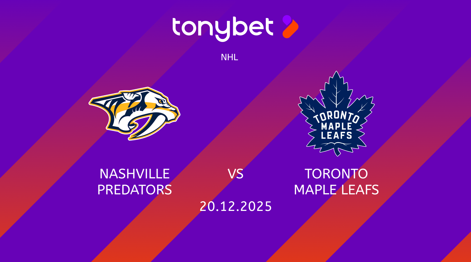 Nashville Predators vs Toronto Maple Leafs Prediction: Moneyline, Props & SGP (Dec 20)