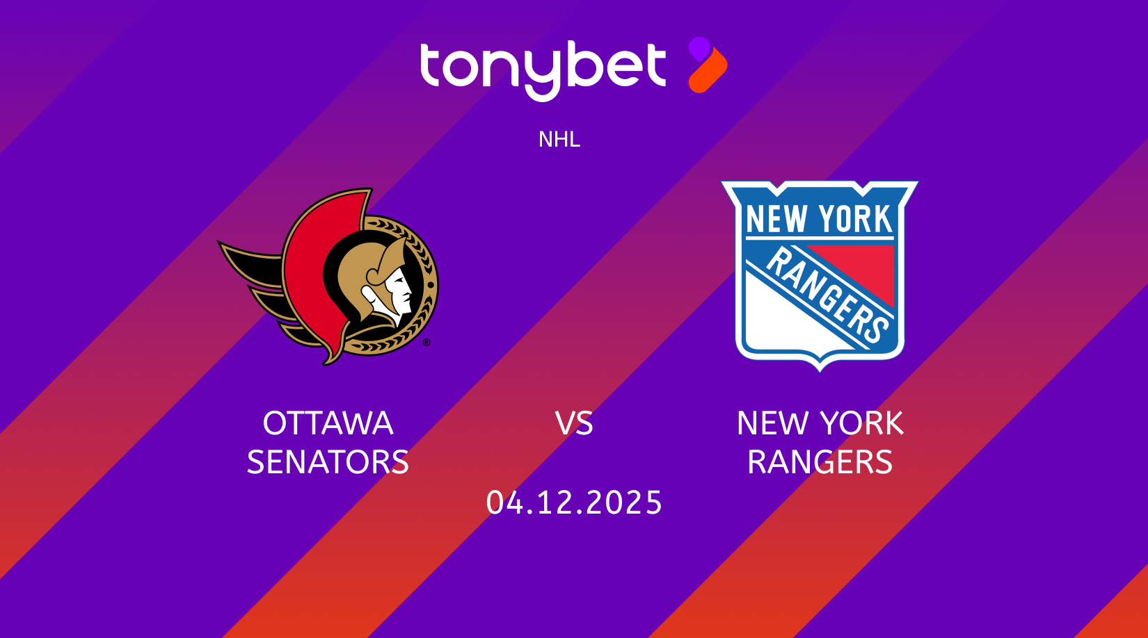 Ottawa Senators vs New York Rangers Prediction: Moneyline, Props & SGP (Dec 4)