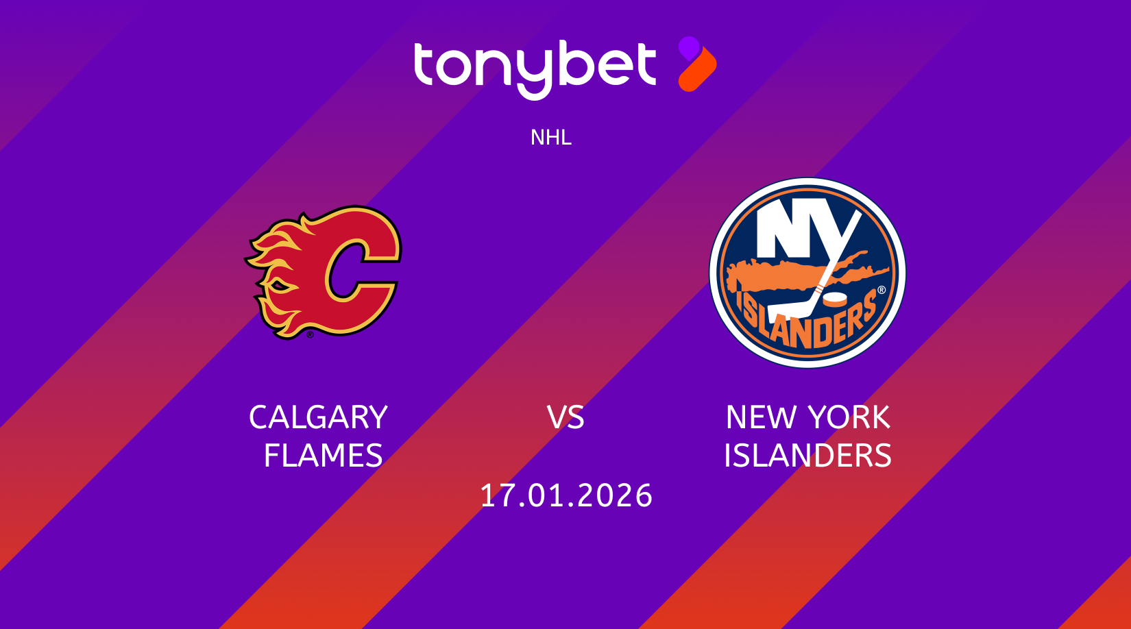 Calgary Flames vs New York Islanders Prediction: Moneyline, Props & SGP (Jan 17)
