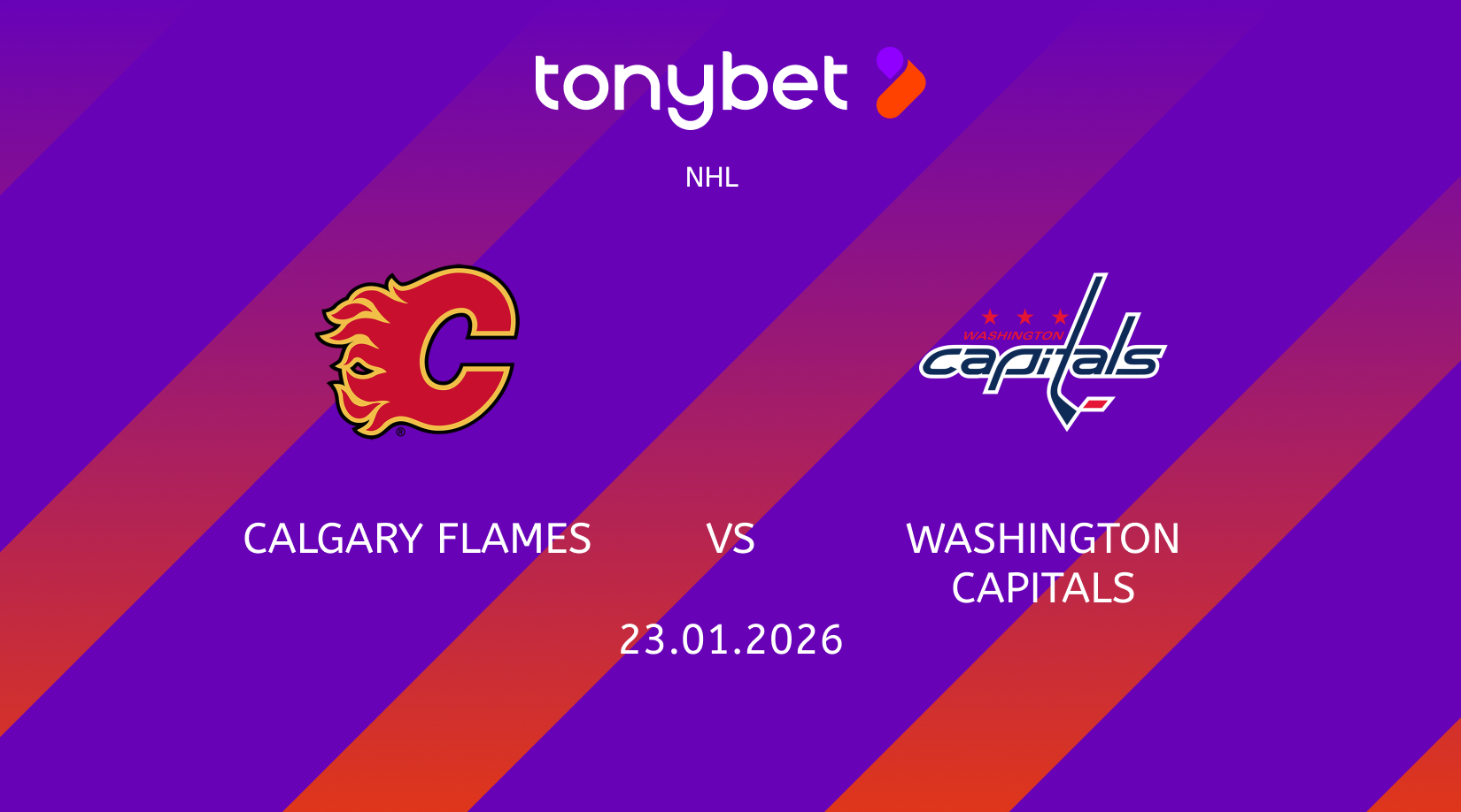 Calgary Flames vs Washington Capitals Prediction: Moneyline, Props & SGP (Jan 23)