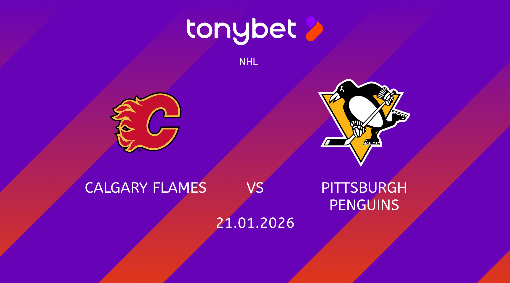 Calgary Flames vs Pittsburgh Penguins Prediction: Moneyline, Props & SGP (Jan 21)