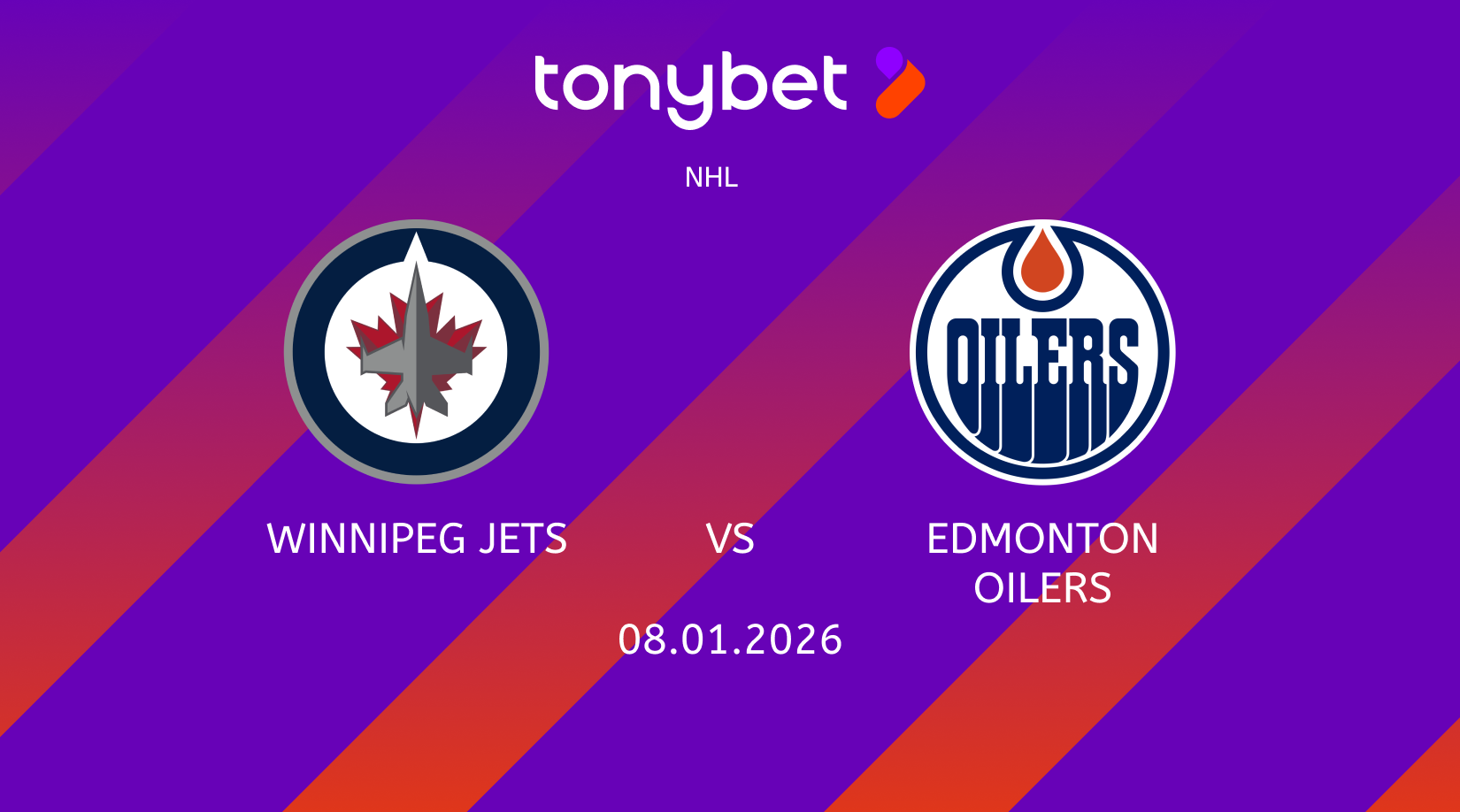 Winnipeg Jets vs Edmonton Oilers Prediction: Moneyline, Props & SGP (Jan 8)