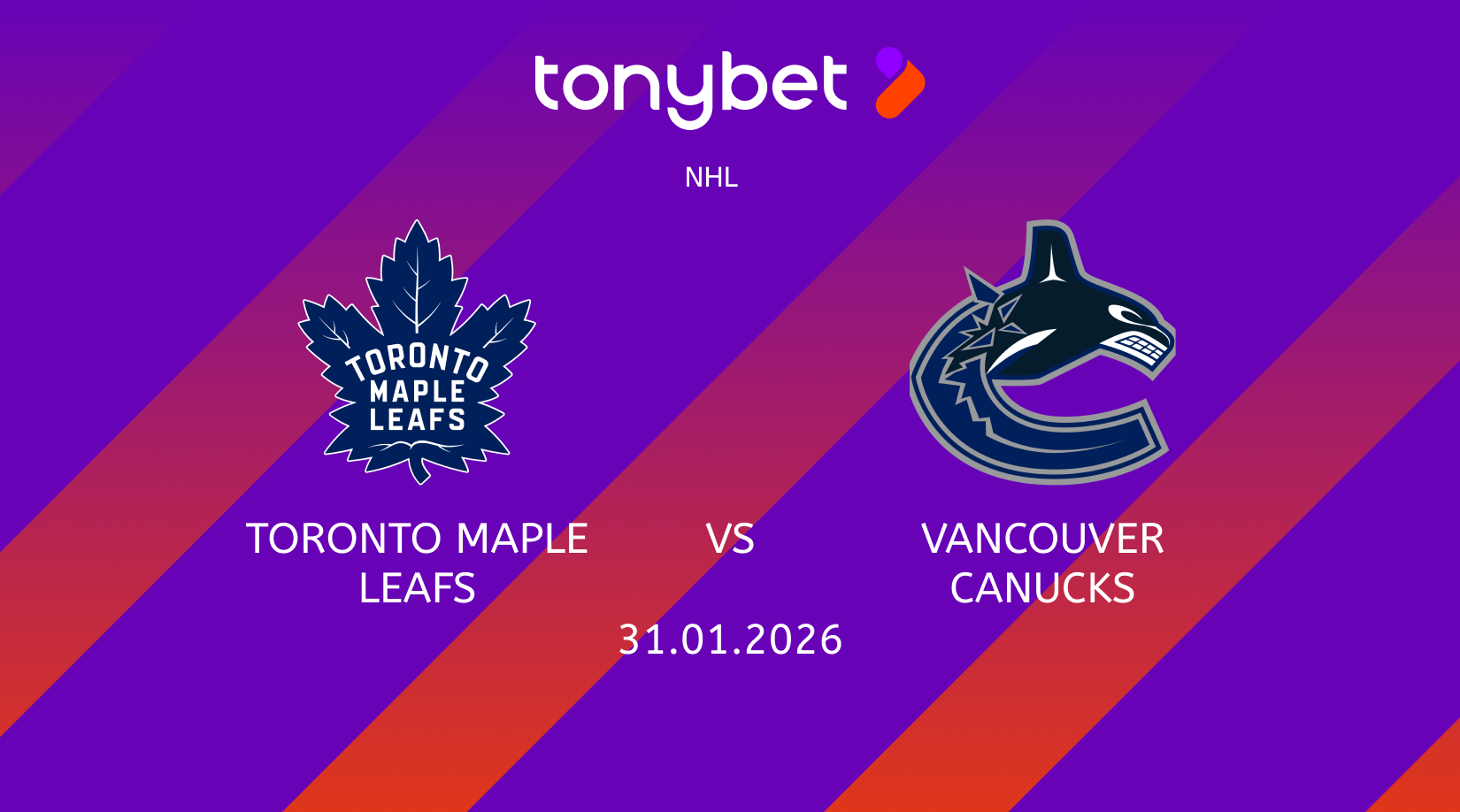 Toronto Maple Leafs vs Vancouver Canucks Prediction: Moneyline, Props & SGP (Jan 31)