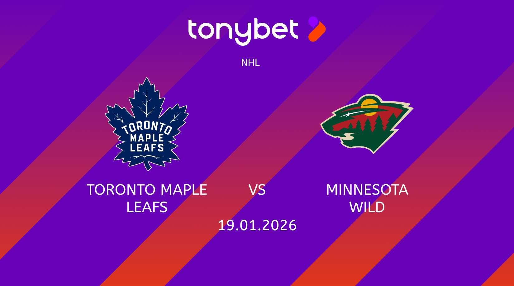 Toronto Maple Leafs vs Minnesota Wild Prediction: Moneyline, Props & SGP (Jan 19)