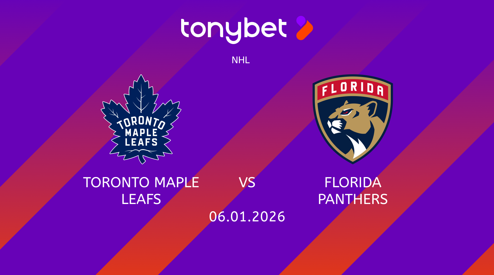 Toronto Maple Leafs vs Florida Panthers Prediction: Moneyline, Props & SGP (Jan 6)