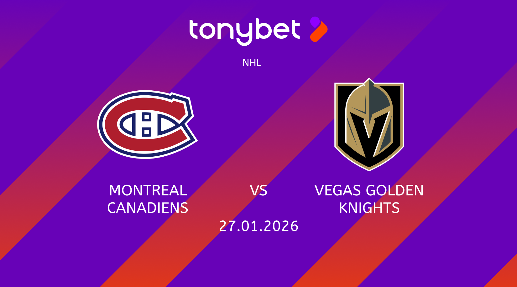 Montreal Canadiens vs Vegas Golden Knights Prediction: Moneyline, Props & SGP (Jan 27)