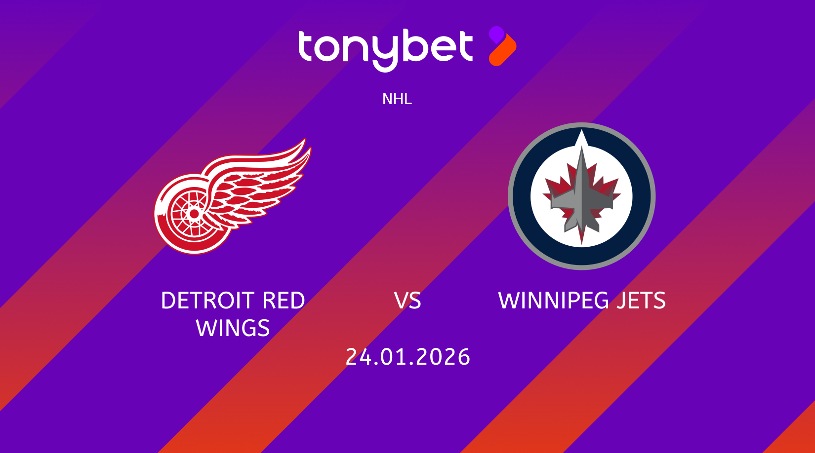 Detroit Red Wings vs Winnipeg Jets Prediction: Moneyline, Props & SGP (Jan 24)