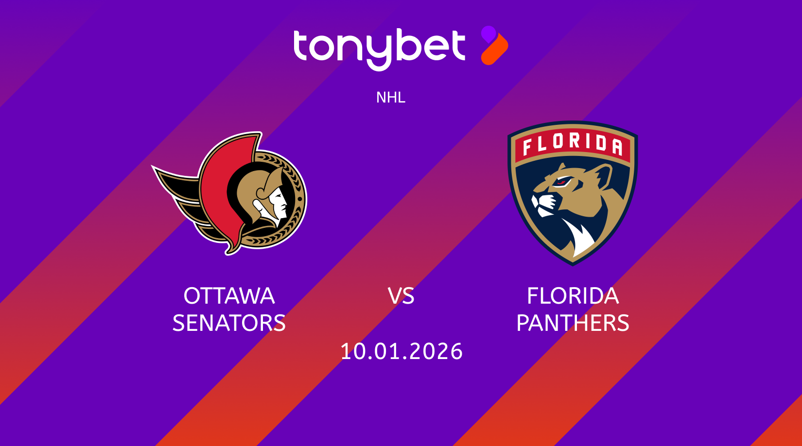 Ottawa Senators vs Florida Panthers Prediction: Moneyline, Props & SGP (Jan 10)