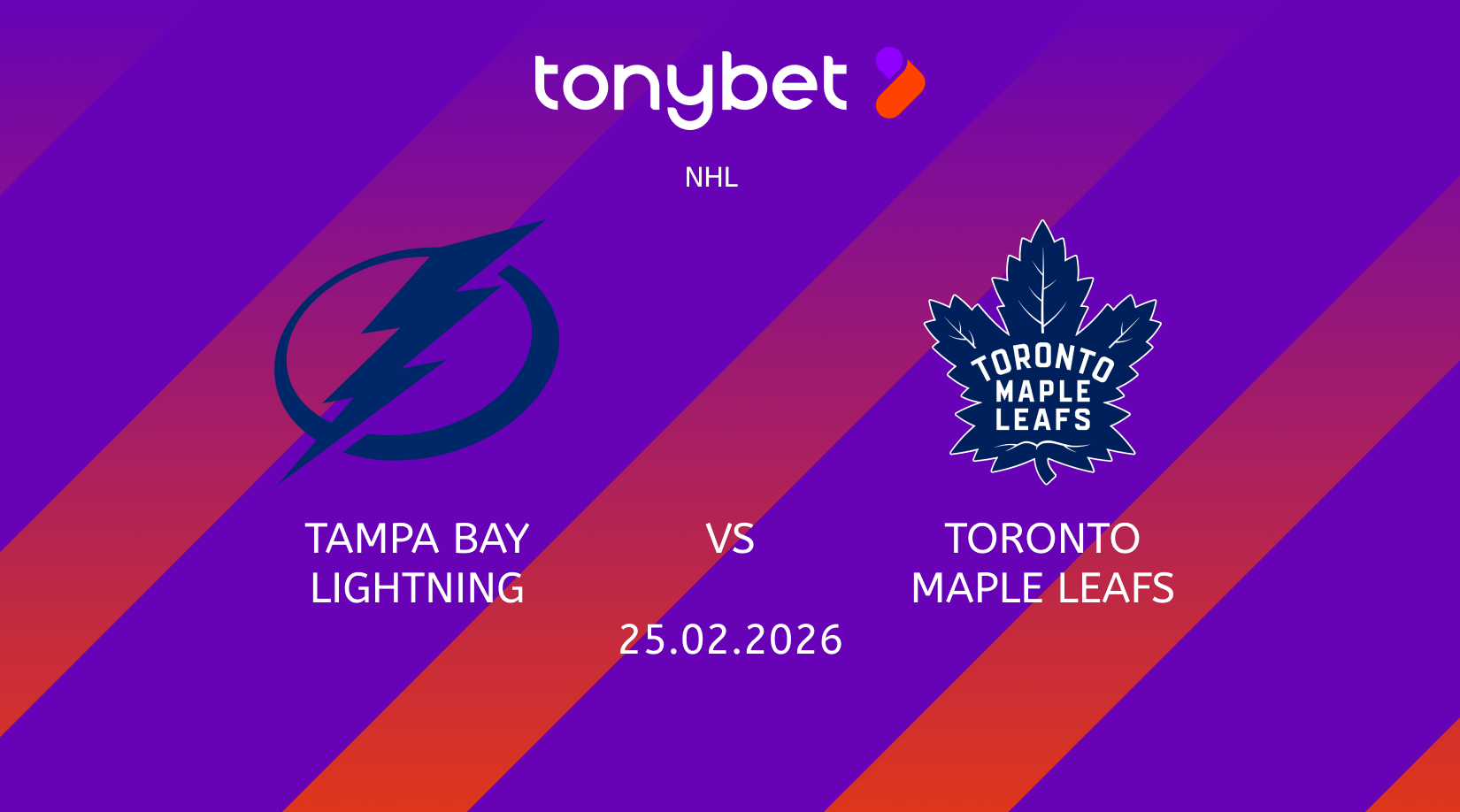 Tampa Bay Lightning vs Toronto Maple Leafs Prediction: Moneyline, Props & SGP (Feb 25)