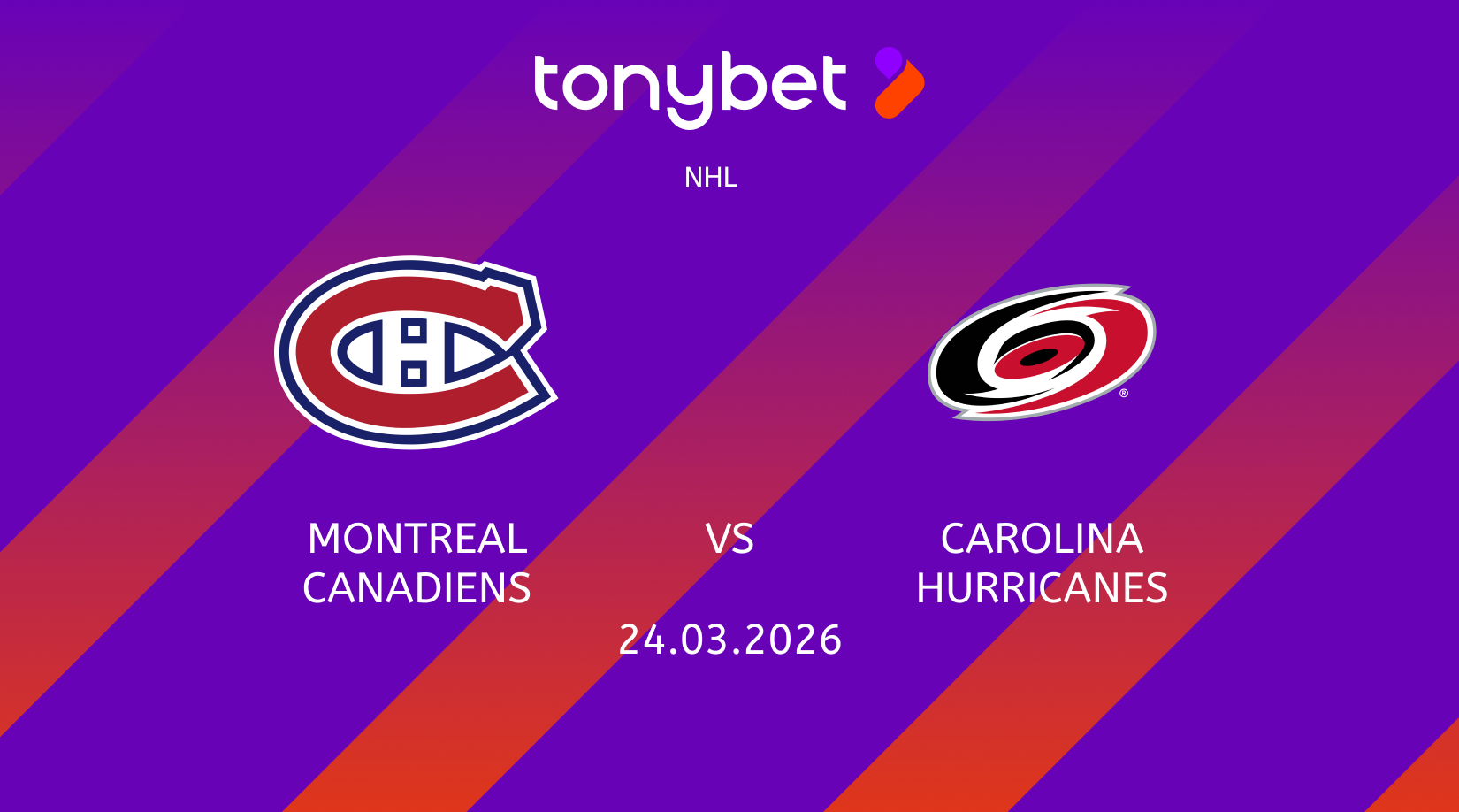 Montreal Canadiens vs Carolina Hurricanes Prediction: Moneyline, Props & SGP (March 24)