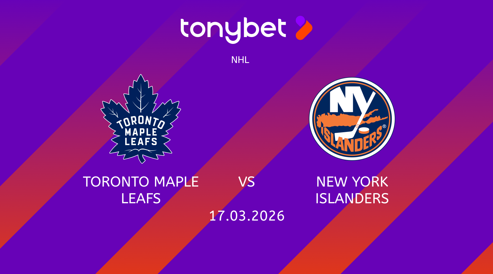 Toronto Maple Leafs vs New York Islanders Prediction: Moneyline, Props & SGP (March 17)