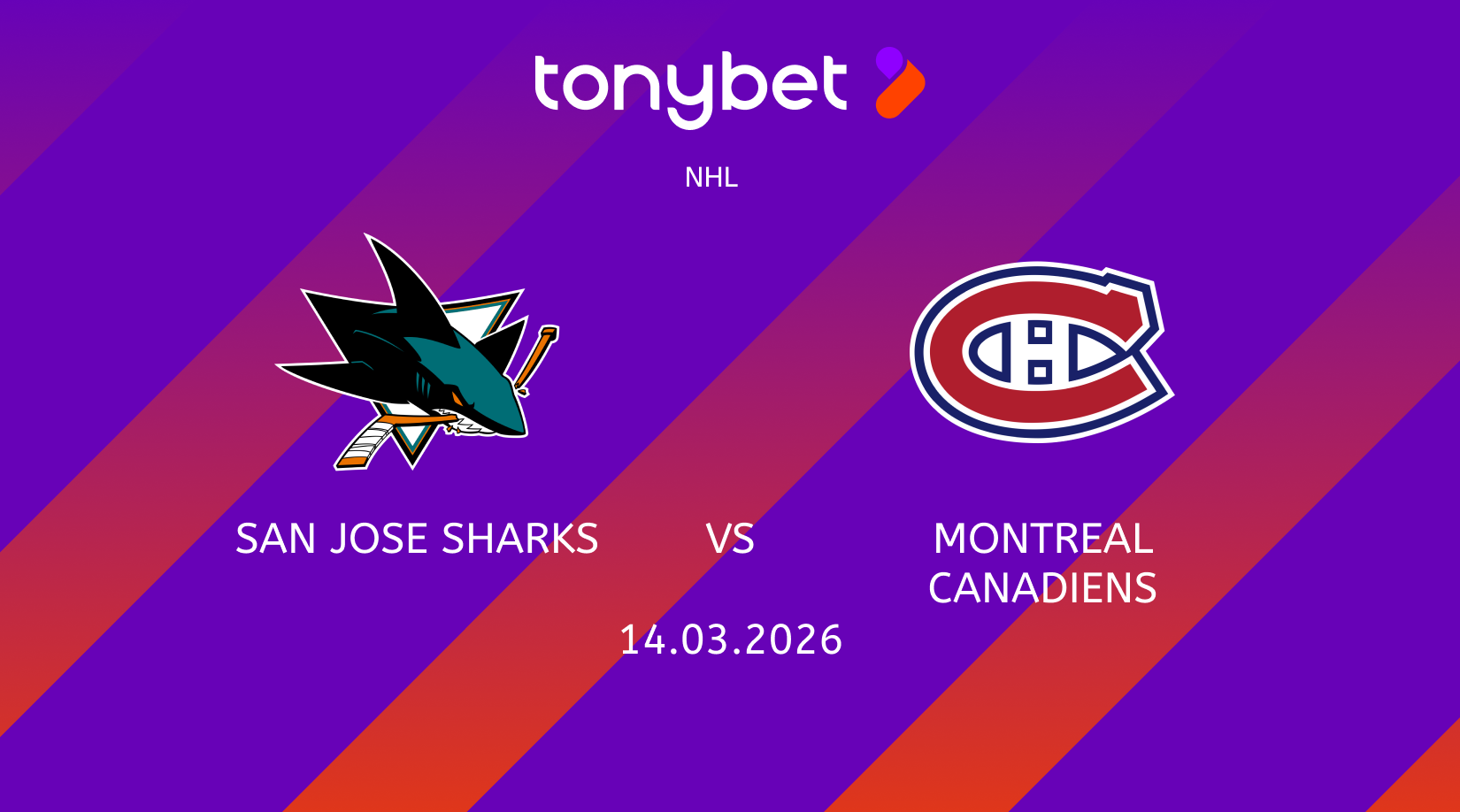 San Jose Sharks vs Montreal Canadiens Prediction: Moneyline, Props & SGP (Mar 14)