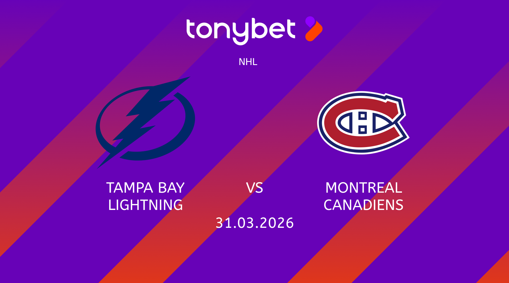 Tampa Bay Lightning vs Montreal Canadiens Prediction: Moneyline, Props & SGP (Mar 31)