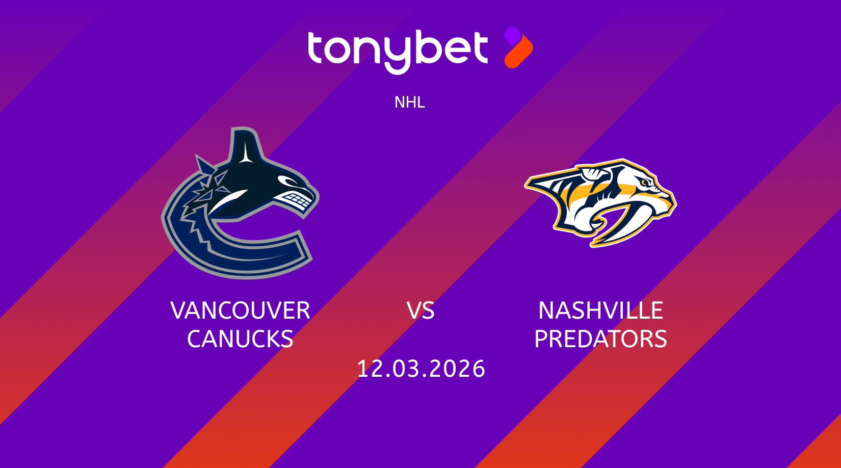 Vancouver Canucks vs Nashville Predators Prediction: Moneyline, Props & SGP (Mar 12)
