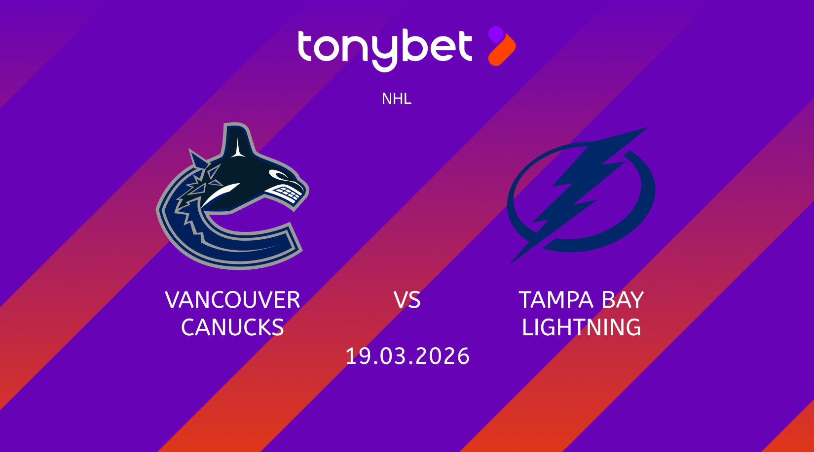 Vancouver Canucks vs Tampa Bay Lightning Prediction: Moneyline, Props & SGP (Mar 19)