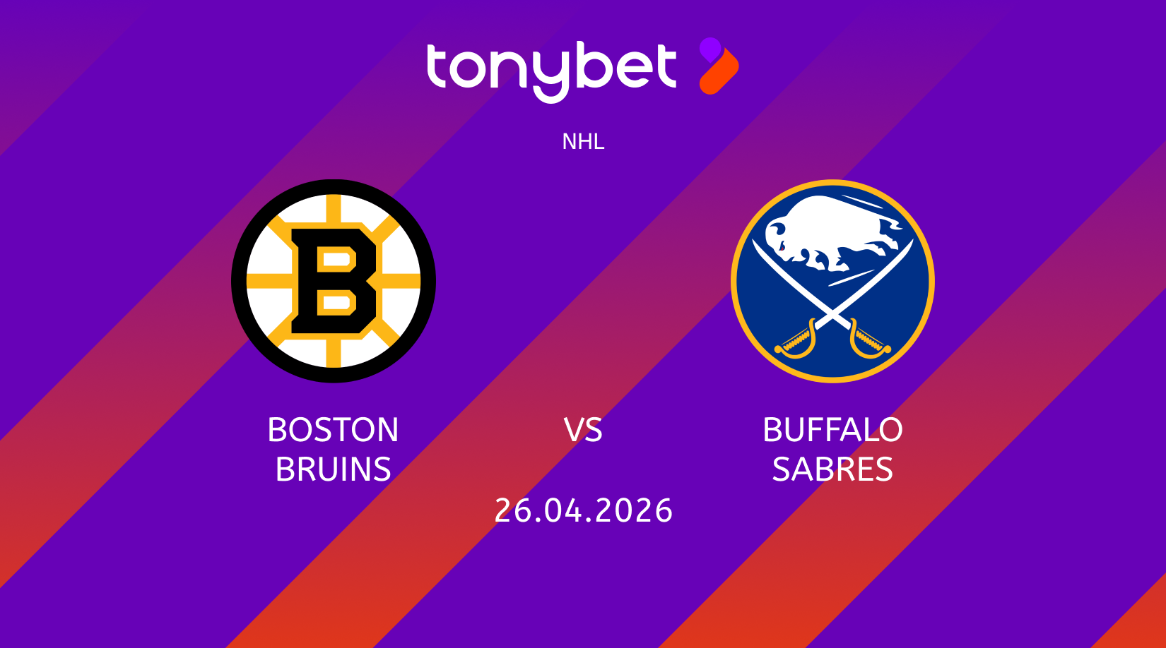 Boston Bruins vs Buffalo Sabres Prediction: Moneyline, Props & SGP (Apr 26)