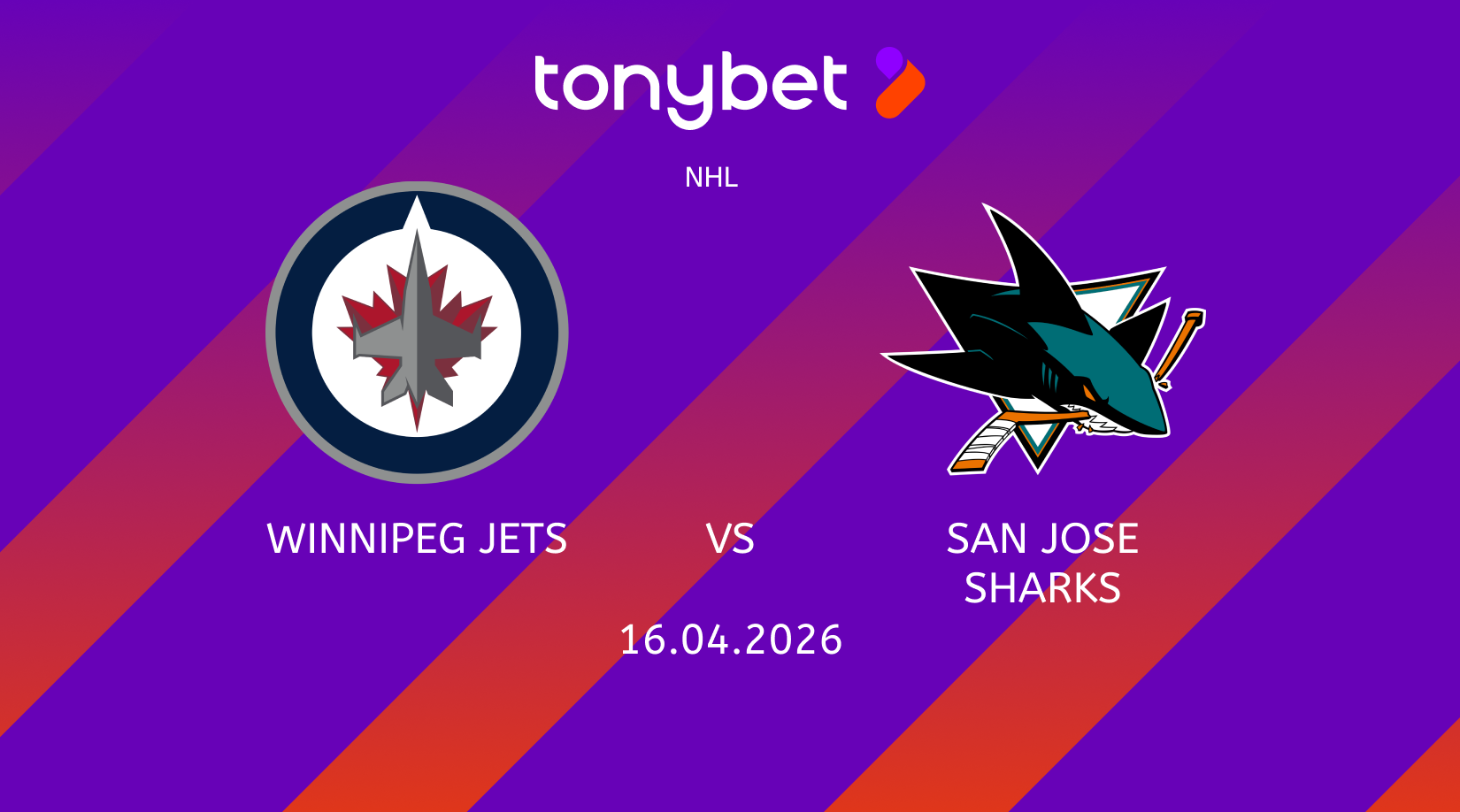 Winnipeg Jets vs San Jose Sharks Prediction: Moneyline, Props & SGP (Apr 16)