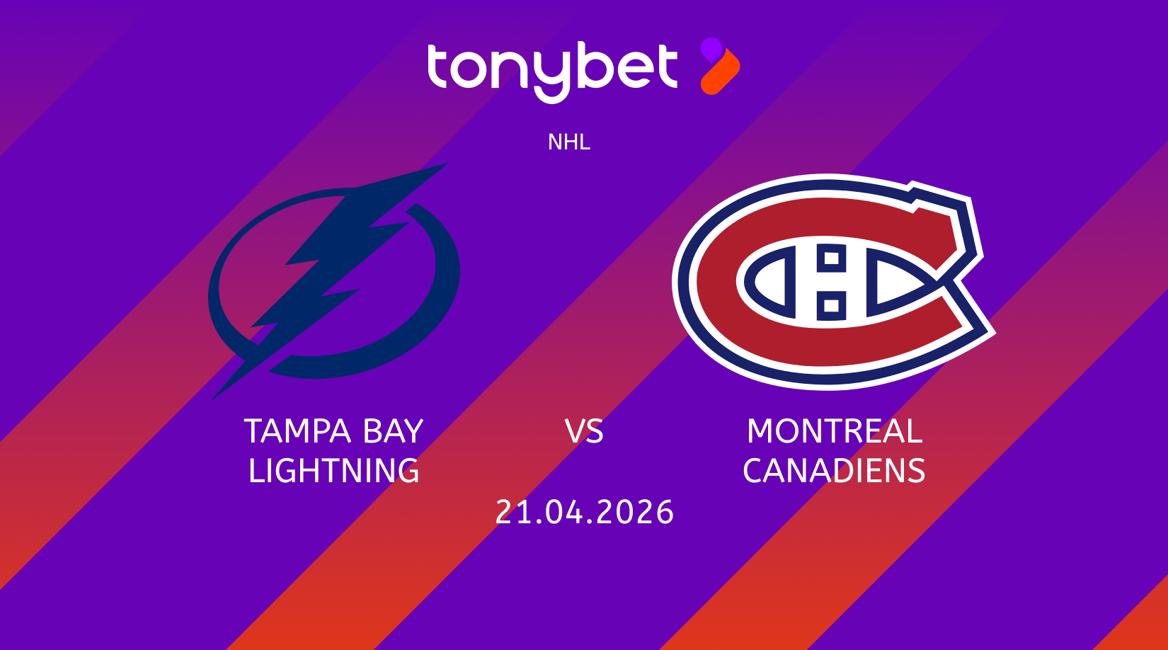 Tampa Bay Lightning vs Montreal Canadiens Prediction: Moneyline, Props & SGP (Apr 21)