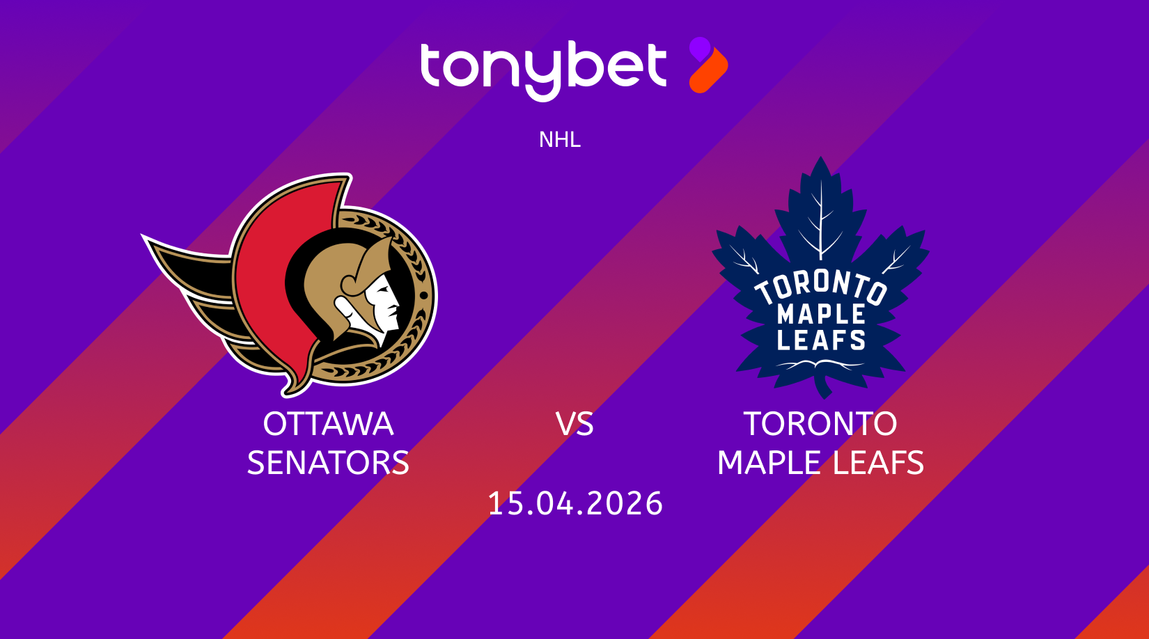Ottawa Senators vs Toronto Maple Leafs Prediction: Moneyline, Props & SGP (Apr 15)