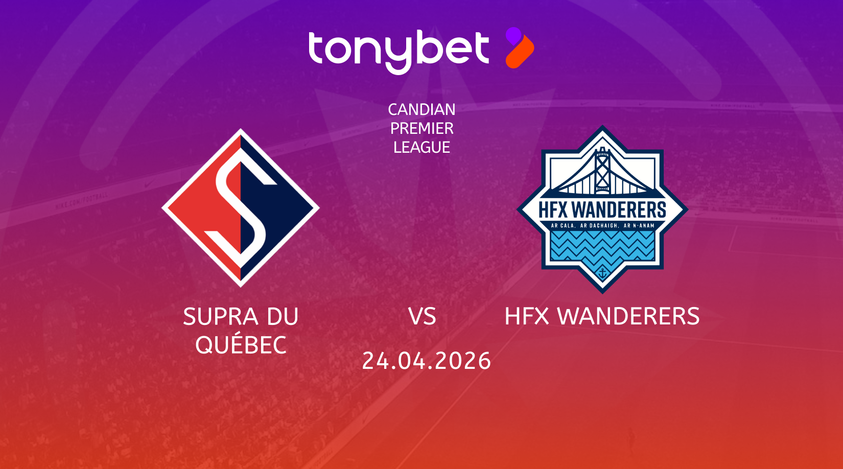 Supra du Québec vs HFX Wanderers Prediction, Odds & SGP Picks (Apr 24)
