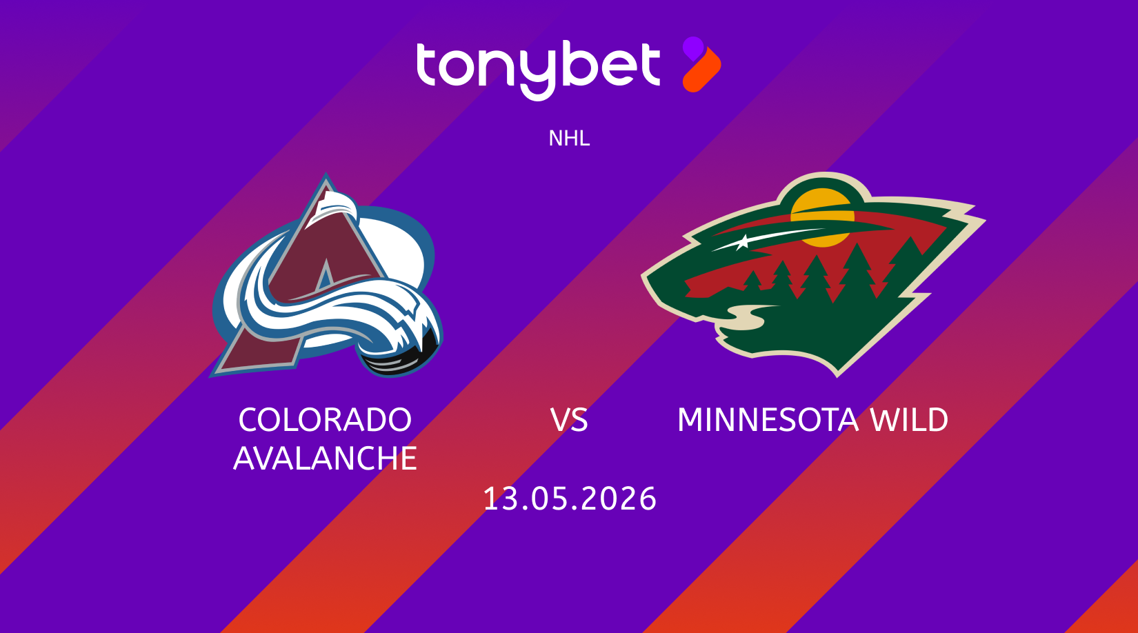 Colorado Avalanche vs Minnesota Wild Prediction: Moneyline, Props & SGP (May 13)