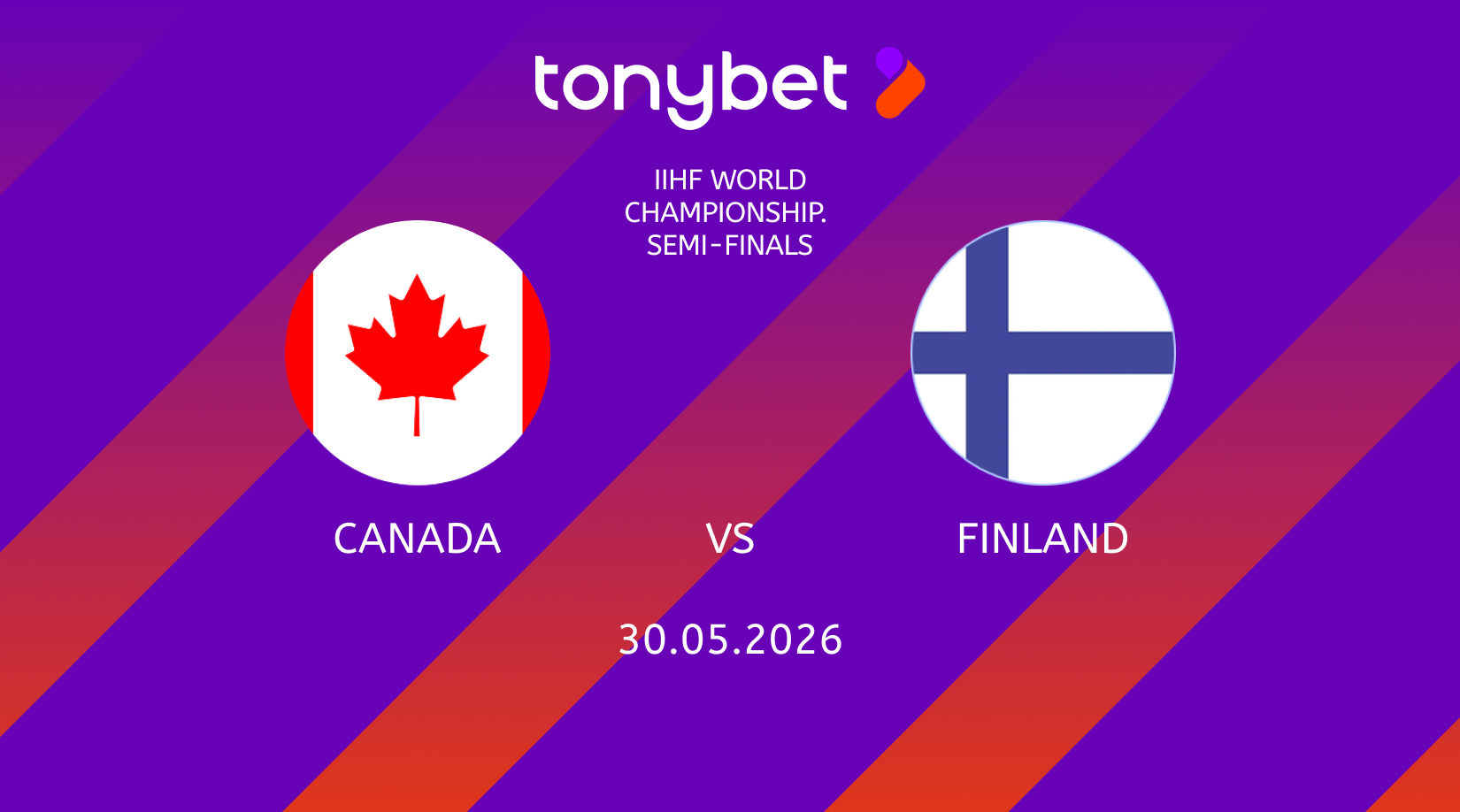 Canada vs Finland Prediction: Moneyline, Props & SGP (May 30)