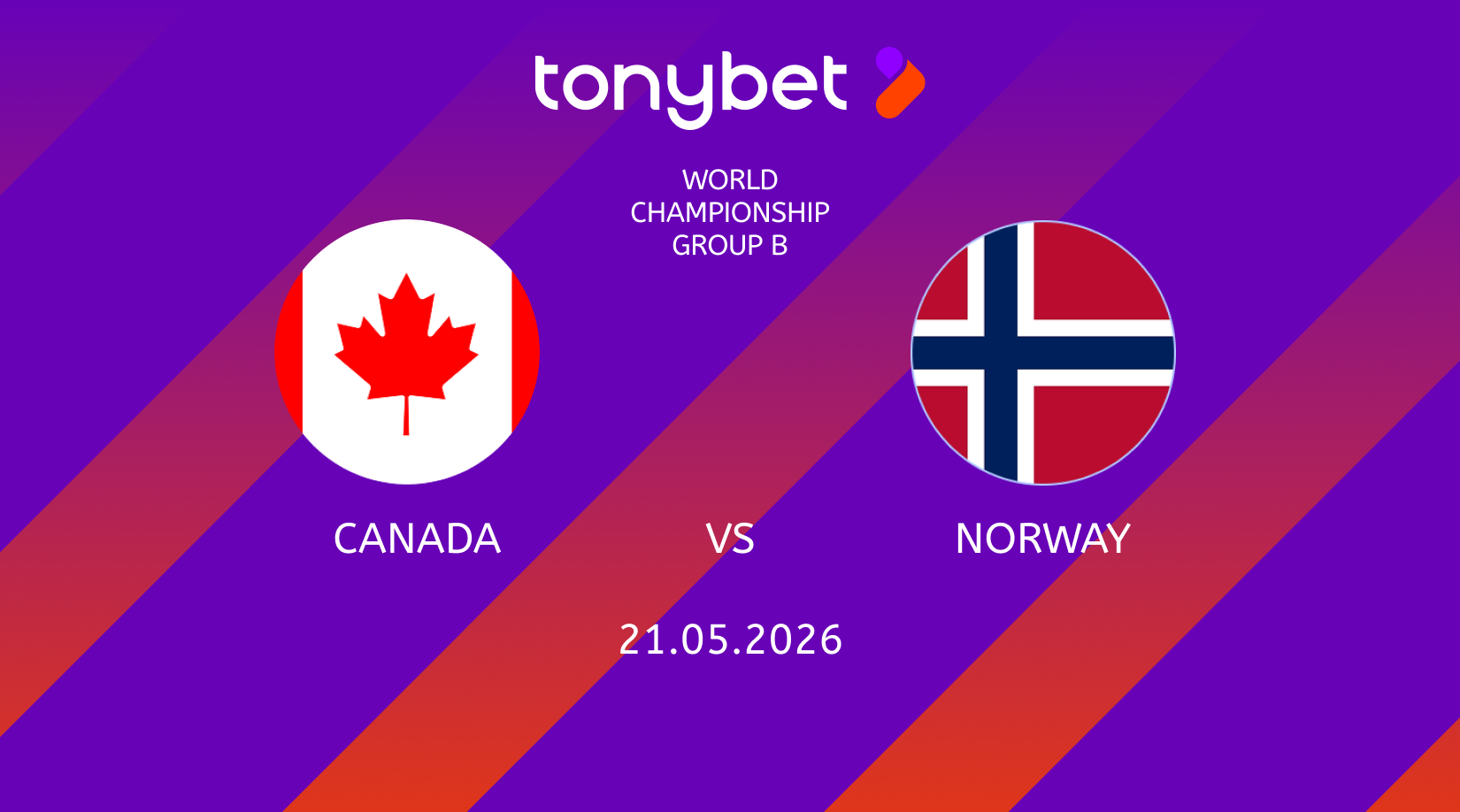 Canada vs Norway Prediction: Moneyline, Props & SGP (May 21)