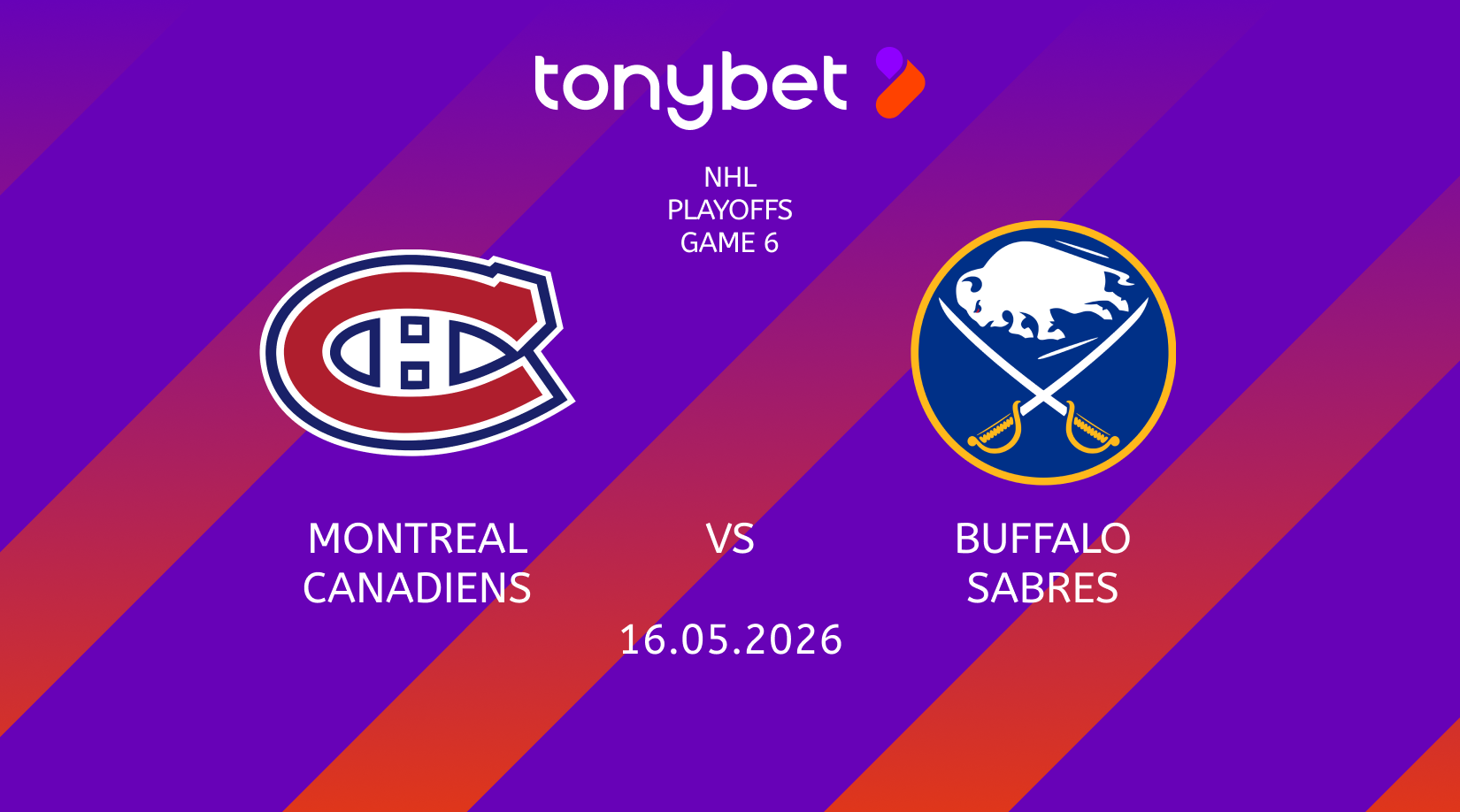 Montreal Canadiens vs Buffalo Sabres Prediction: Moneyline, Props & SGP (May 16)