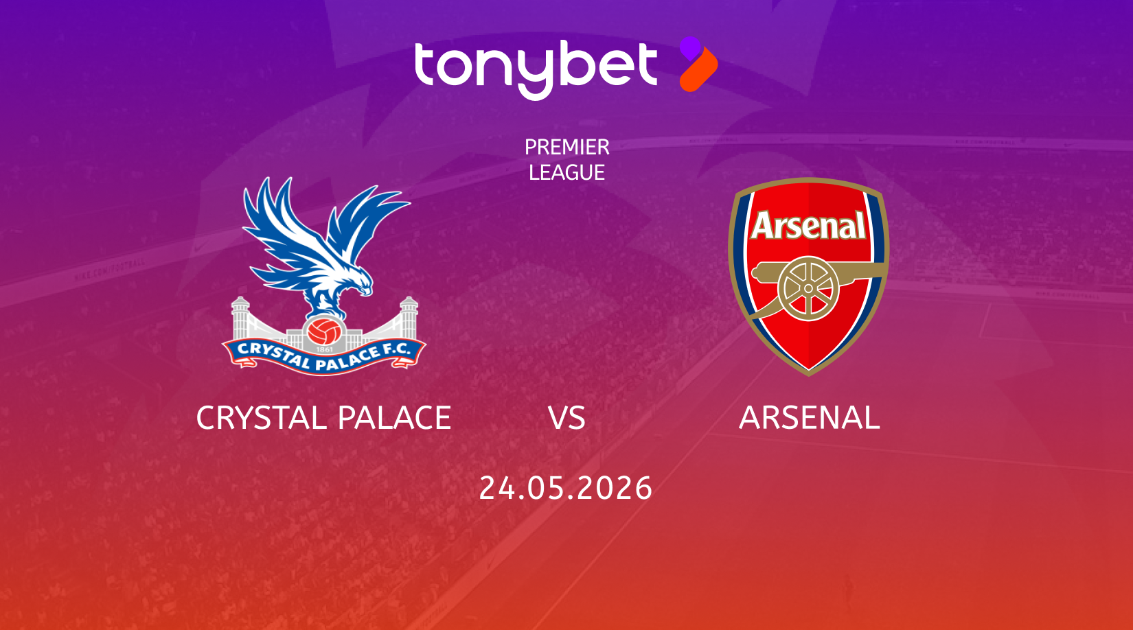 Crystal Palace vs Arsenal Prediction, Odds & SGP Picks (May 24)