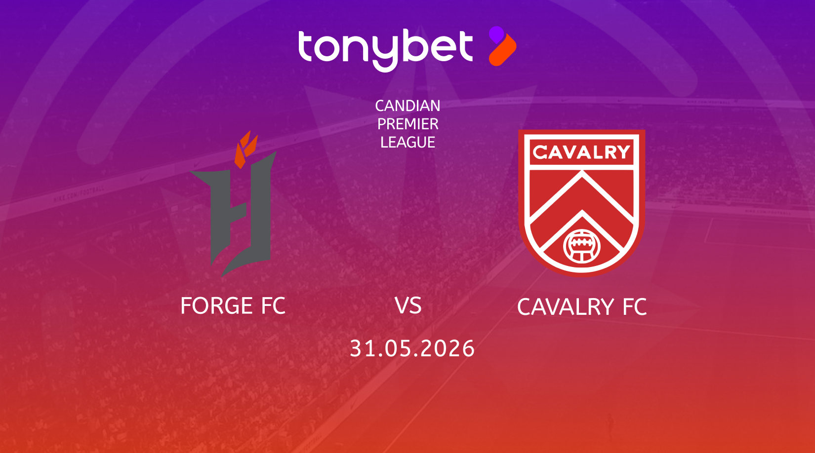 Forge FC vs Cavalry FC Prediction, Odds & SGP Picks (May 31)